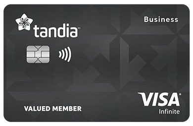 Tandia VISA infinite business card